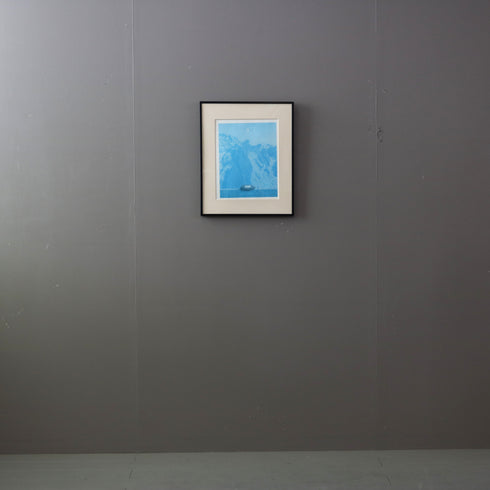 K15 アートポスター(複製) 黒フレーム マグリット風イメージ