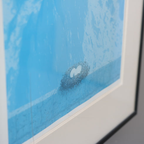 K15 アートポスター(複製) 黒フレーム マグリット風イメージ