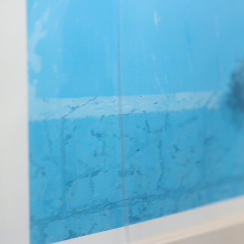 K15 アートポスター(複製) 黒フレーム マグリット風イメージ