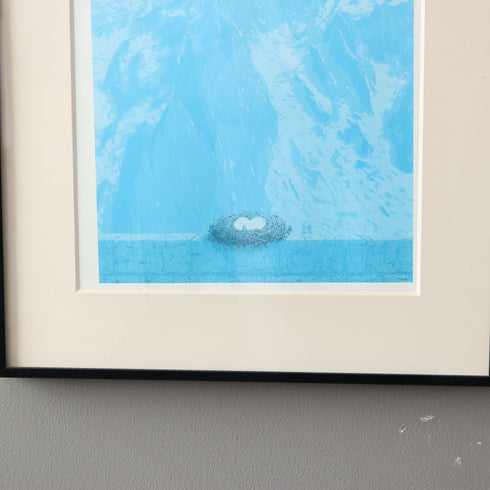 K15 アートポスター(複製) 黒フレーム マグリット風イメージ