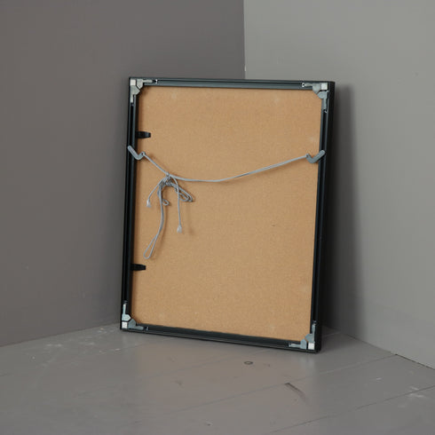 K15 アートポスター(複製) 黒フレーム マグリット風イメージ