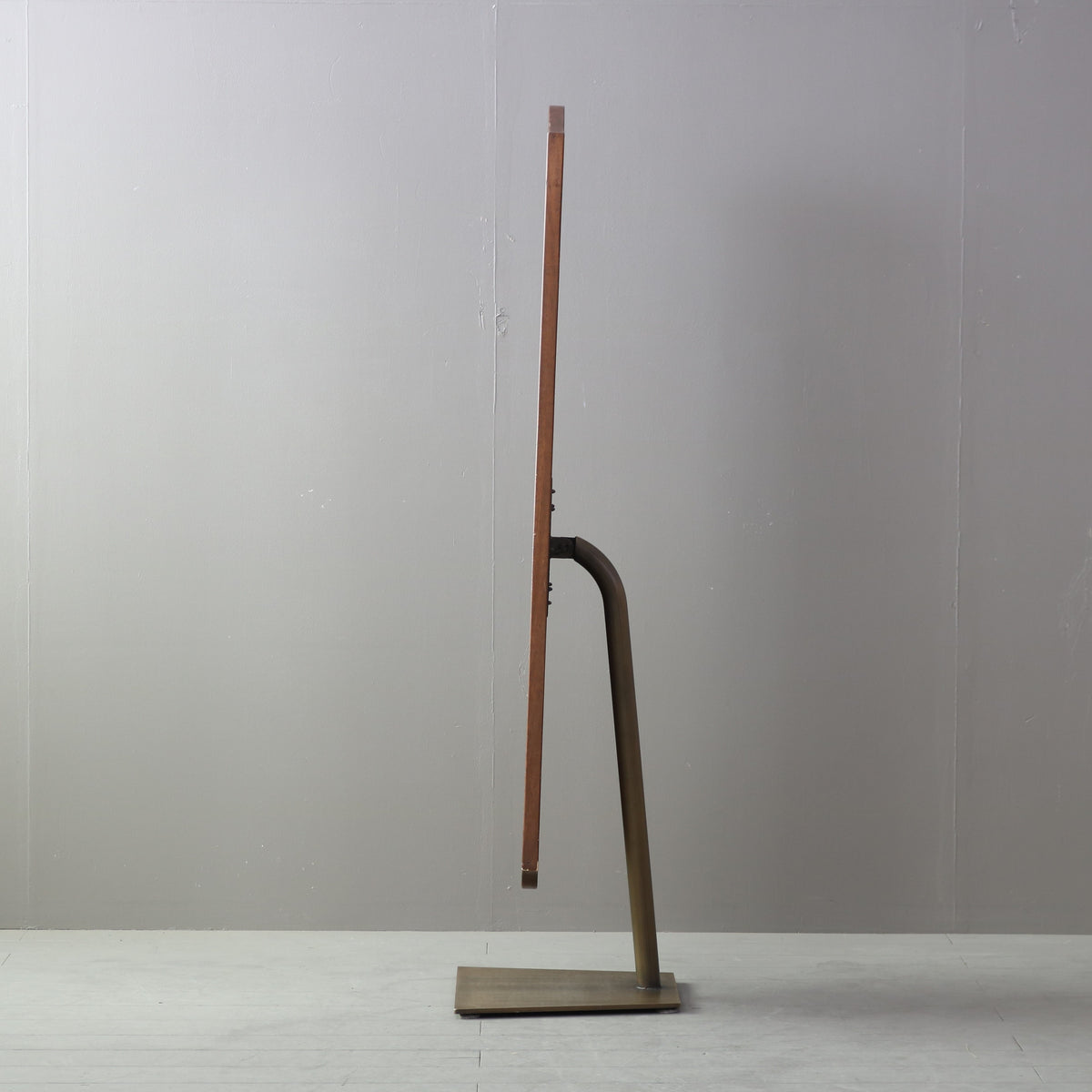 D722 ヴィンテージ スタンドミラー ウッド×アイアン 高さ159㎝ 幅45