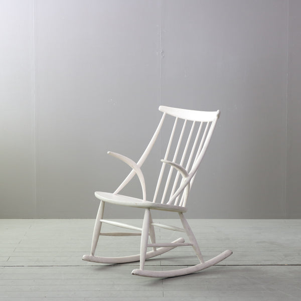 C723 ロッキングチェア 『EILERSEN』木製 北欧家具 高さ90㎝ 幅58㎝ 奥行き72㎝