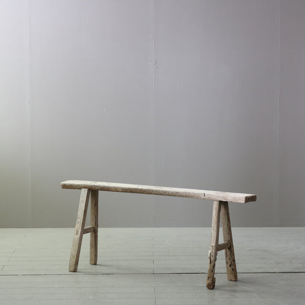 C724 アンティーク木製ベンチ 高さ52㎝ 幅129㎝ 奥行き27㎝