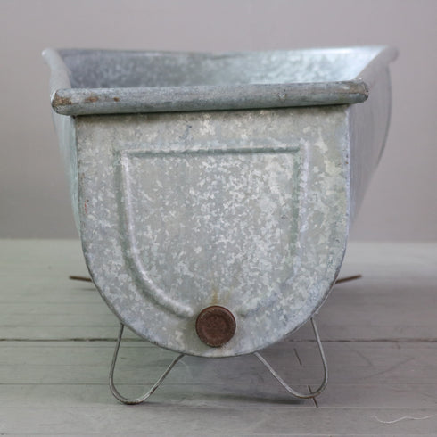 C727 ヴィンテージ メタル バスタブ 高さ45㎝ 幅163㎝ 奥行き66㎝