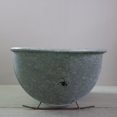 C727 ヴィンテージ メタル バスタブ 高さ45㎝ 幅163㎝ 奥行き66㎝