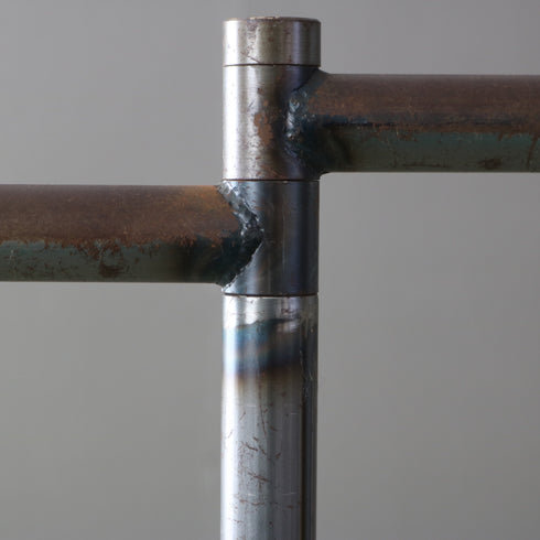 A729 ハンガーラック キャスター付き 開閉式 金属製 什器 高さ160㎝ 幅200㎝ 奥行き40㎝