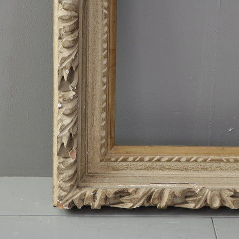 G730 ヴィンテージ額縁 ナチュラル H58/W49/D6