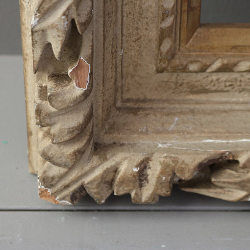 G730 ヴィンテージ額縁 ナチュラル H58/W49/D6