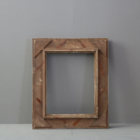 G730 ヴィンテージ額縁 ナチュラル H58/W49/D6