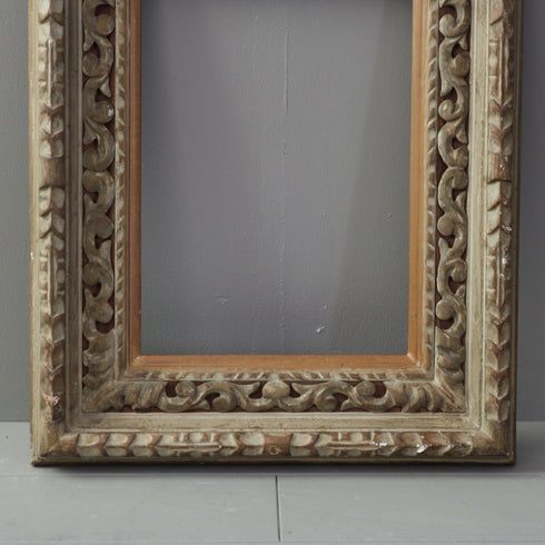 G731 ヴィンテージ額縁 ナチュラル H51/W42/D5