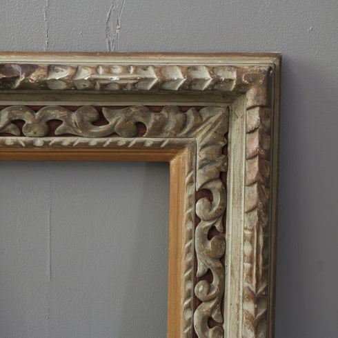 G731 ヴィンテージ額縁 ナチュラル H51/W42/D5