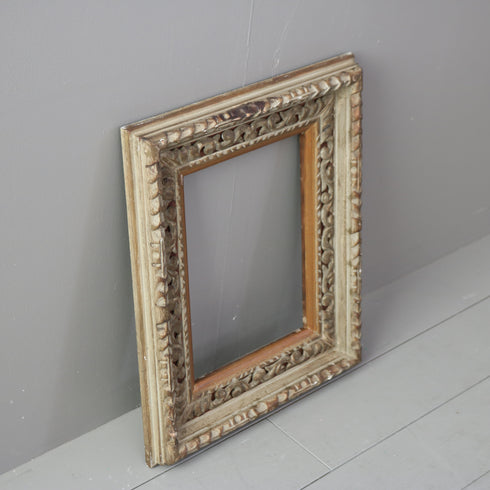 G731 ヴィンテージ額縁 ナチュラル H51/W42/D5