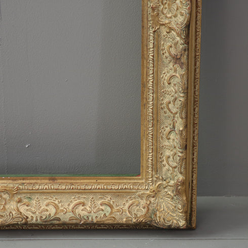 G732 ヴィンテージ額縁 ライトゴールド H66/W58/D7