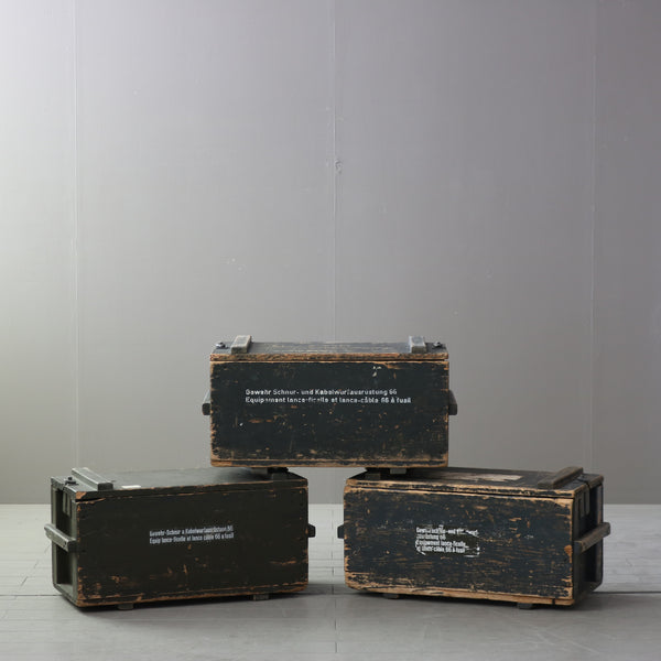 C741 ヴィンテージ ミリタリーボックス H36/W71/D32