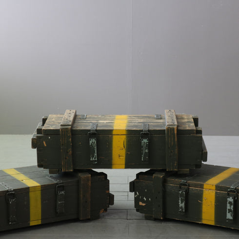 C742 ヴィンテージ ミリタリーボックス H21/W73/D36