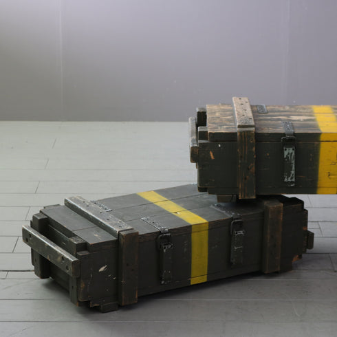 C742 ヴィンテージ ミリタリーボックス H21/W73/D36