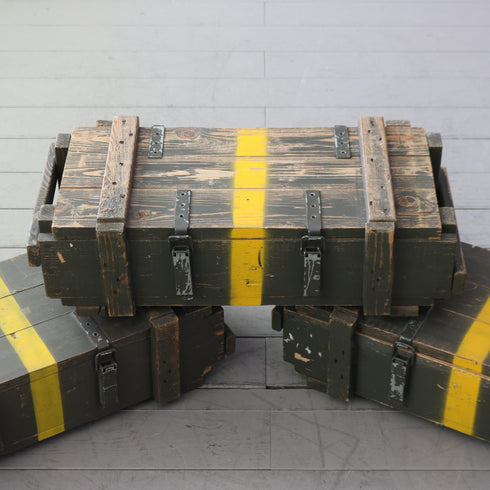 C742 ヴィンテージ ミリタリーボックス H21/W73/D36