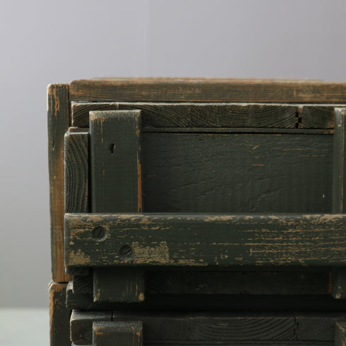 C742 ヴィンテージ ミリタリーボックス H21/W73/D36