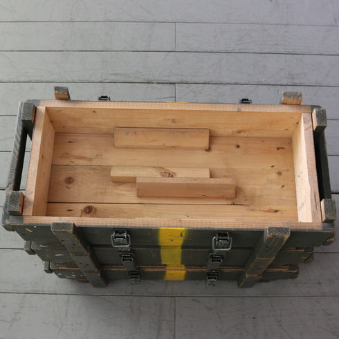 C742 ヴィンテージ ミリタリーボックス H21/W73/D36