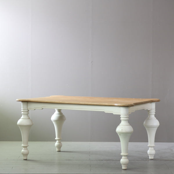 C743 アンティーク調 テーブル 什器 高さ76㎝ 幅160㎝ 奥行き102㎝