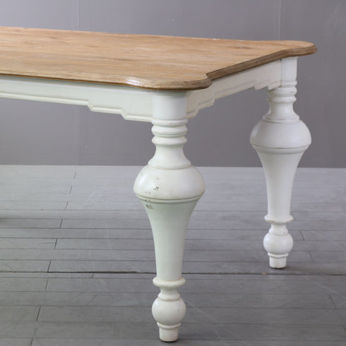 C743 アンティーク調 テーブル 什器 高さ76㎝ 幅160㎝ 奥行き102㎝