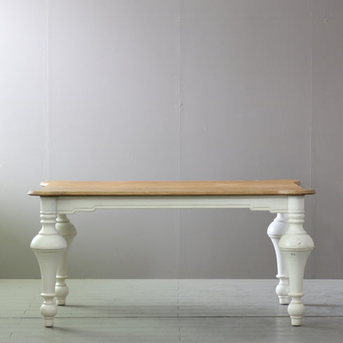 C743 アンティーク調 テーブル 什器 高さ76㎝ 幅160㎝ 奥行き102㎝