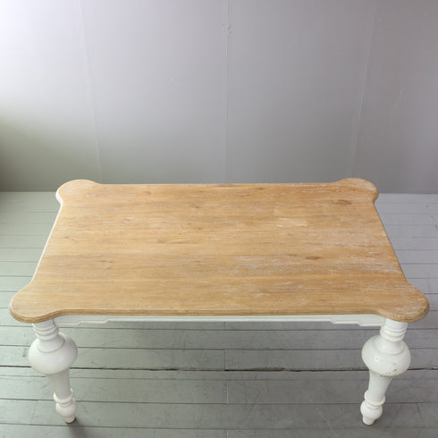 C743 アンティーク調 テーブル 什器 高さ76㎝ 幅160㎝ 奥行き102㎝