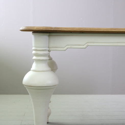 C743 アンティーク調 テーブル 什器 高さ76㎝ 幅160㎝ 奥行き102㎝