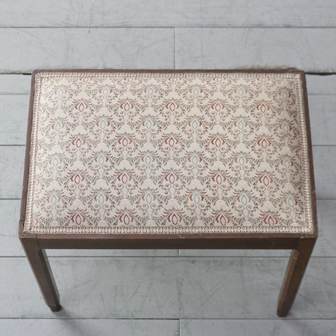 アンティーク スツール 木製 イギリス輸入家具 高さ44㎝ 幅51㎝ 奥行き35㎝ 【C765】