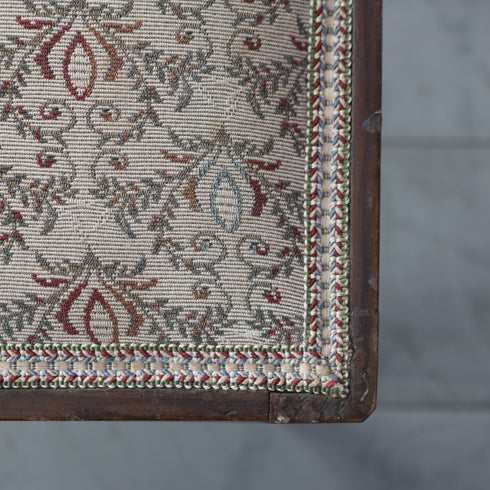 アンティーク スツール 木製 イギリス輸入家具 高さ44㎝ 幅51㎝ 奥行き35㎝ 【C765】