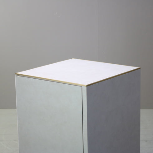 キャビネット 展示台 収納ボックス 木製 什器 高さ80㎝ 幅45㎝ 奥行き45㎝ 【C766】