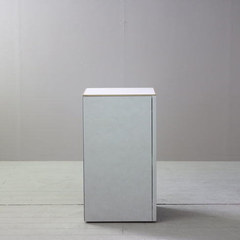 キャビネット 展示台 収納ボックス 木製 什器 高さ80㎝ 幅45㎝ 奥行き45㎝ 【C766】