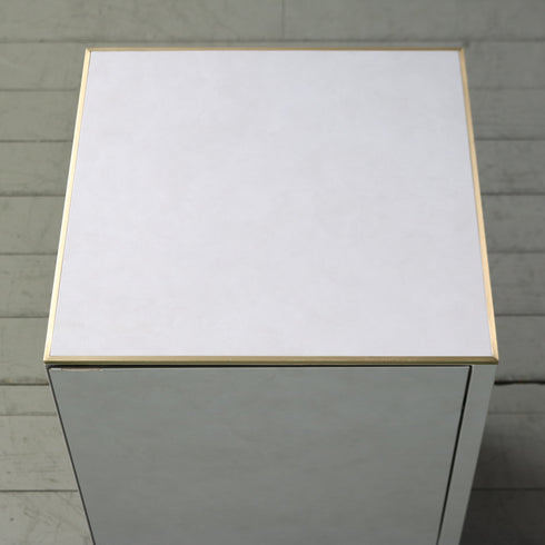 キャビネット 展示台 収納ボックス 木製 什器 高さ80㎝ 幅45㎝ 奥行き45㎝ 【C766】