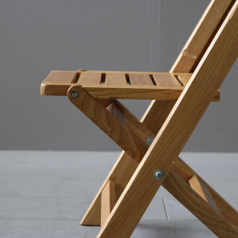 折り畳み式 展示台 木製 高さ46㎝ 幅27㎝ 奥行き32㎝ 【C777】