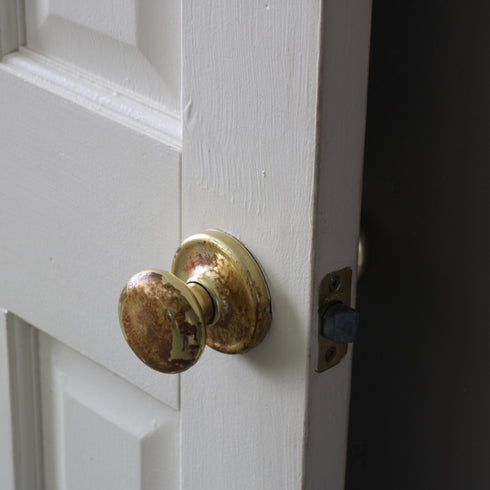 アンティーク調扉 白 木製 高さ197㎝ 幅59㎝ 奥行き3.5㎝ 【C794】