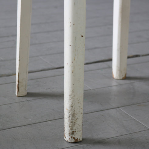 ヴィンテージ キッチンスツール 木製 英国家具 高さ58㎝ 幅33㎝ 奥行き33㎝ 【C800】