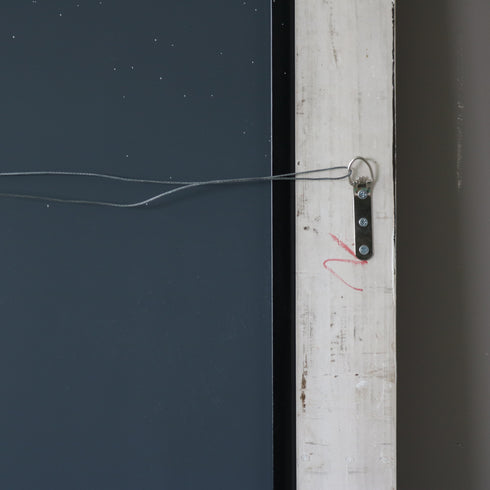 アンティーク調ミラー 木製 什器 高さ181㎝ 幅80㎝ 奥行き6㎝ 【D801】