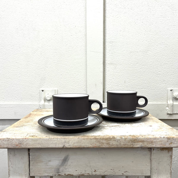 ホーンジー コントラストシリーズ カップ&ソーサー|イギリス ヴィンテージ食器
