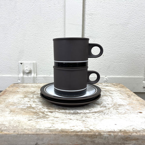 ホーンジー コントラストシリーズ カップ&ソーサー|イギリス ヴィンテージ食器