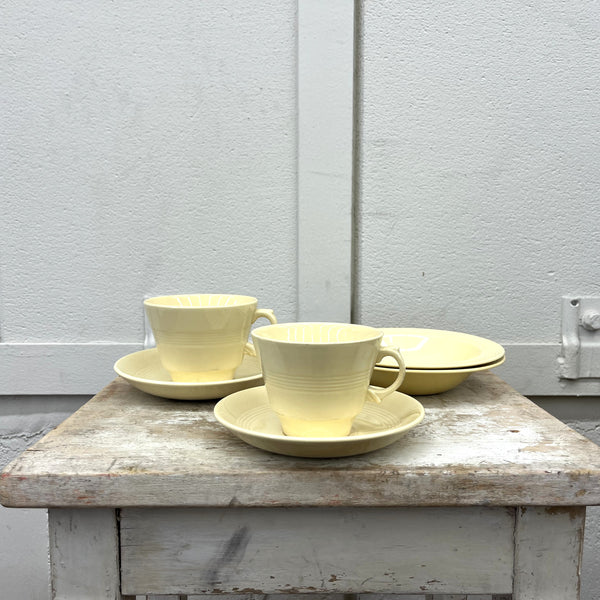 Woods Ware(ウッズウェア) ジャスミン カップ&ソーサー(小・170㎖)|イギリス ヴィンテージ食器