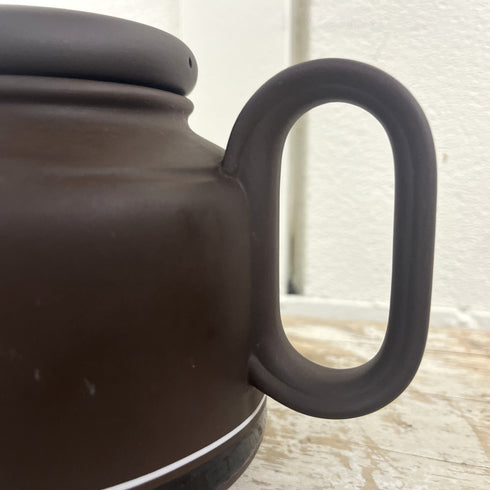 ホーンジー コントラストシリーズ ティーポット(ロウ/高さ約13cm)|イギリス ヴィンテージ食器