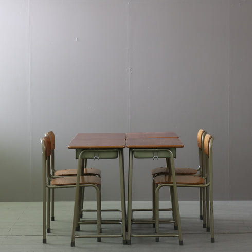 【C803】 学校机/イス SET 高さ70㎝ 幅60㎝ 奥行き40㎝