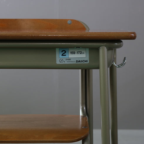 【C803】 学校机/イス SET 高さ70㎝ 幅60㎝ 奥行き40㎝