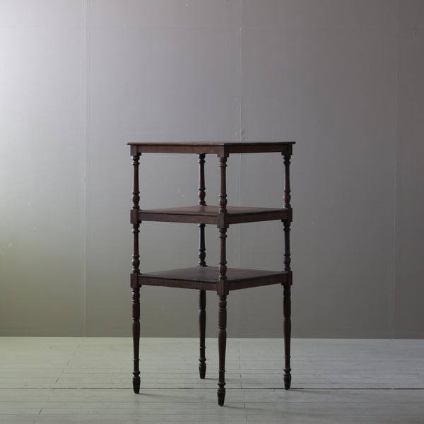 【C810】 アンティーク シェルフ 木製 英国家具 高さ119㎝ 幅58㎝ 奥行き57㎝