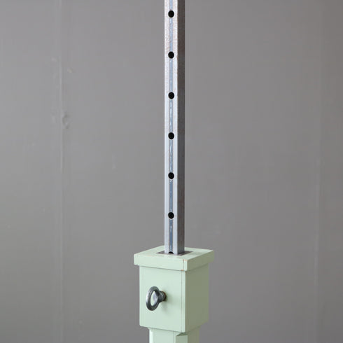 T字ハンガーラック 伸縮 ウッド×アイアン 什器 高さ113㎝ 幅60㎝ 奥行き40㎝ 【配送ランクC】【A816】
