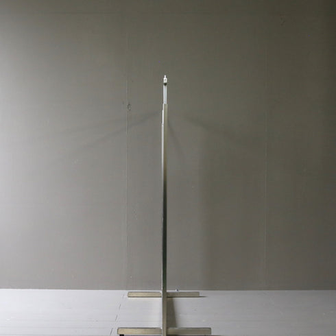 ハンガーラック 伸縮 金属製 什器 高さ122㎝ 幅120㎝ 奥行45㎝ 【配送ランクD】【A5】
