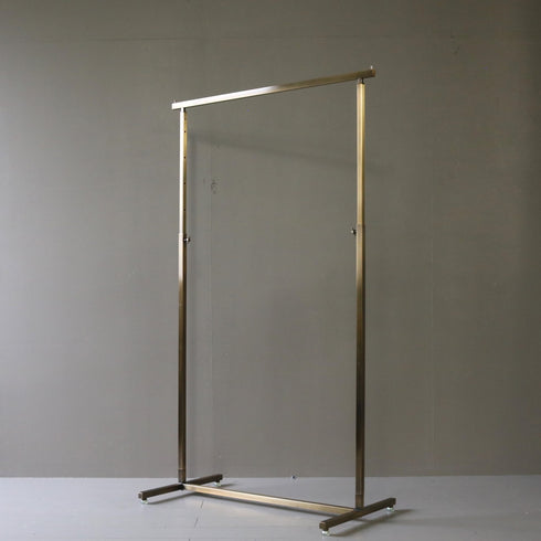 A6 ハンガーラック 伸縮 金属製 什器 高さ111㎝ 幅90㎝ 奥行45㎝