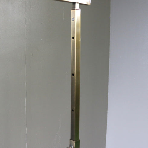 A6 ハンガーラック 伸縮 金属製 什器 高さ111㎝ 幅90㎝ 奥行45㎝