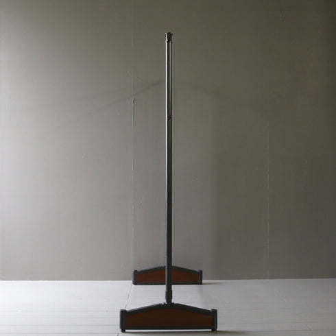 ハンガーラック 伸縮 ウッド×アイアン 什器 高さ138㎝ 幅125㎝ 奥行46㎝ 【配送ランクE】【A16】